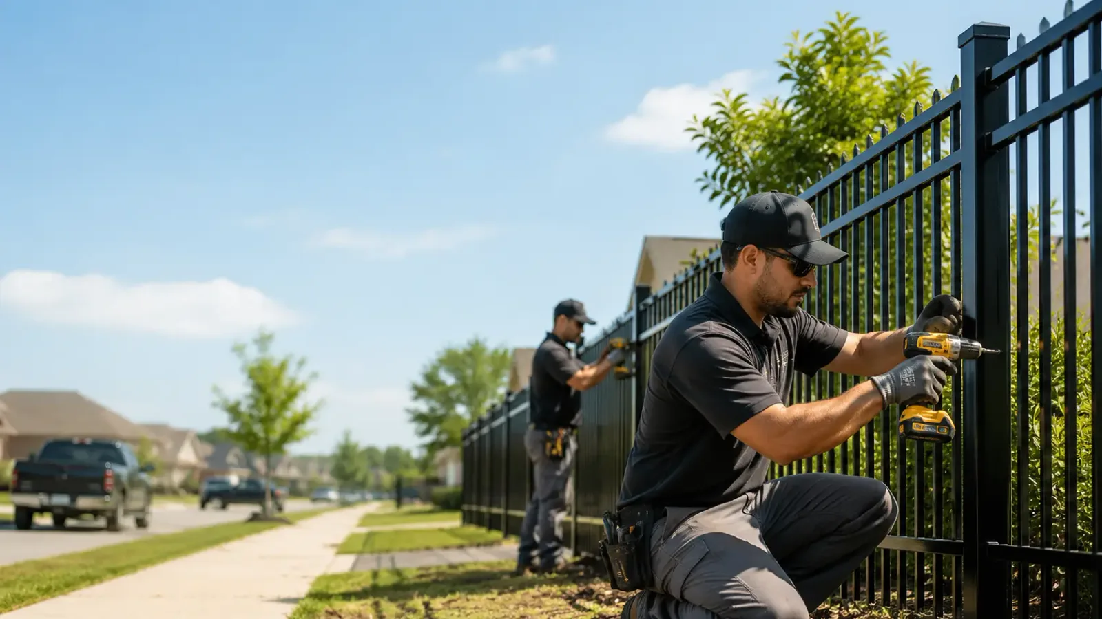 Metal Fence Installation in Trexlertown, PA